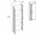 MODERN, Шкаф 2D/70. Цвет ПЕРСИДСКИЙ ЖЕМЧУГ MODERN, Шкаф 2D/70. Цвет ПЕРСИДСКИЙ ЖЕМЧУГ