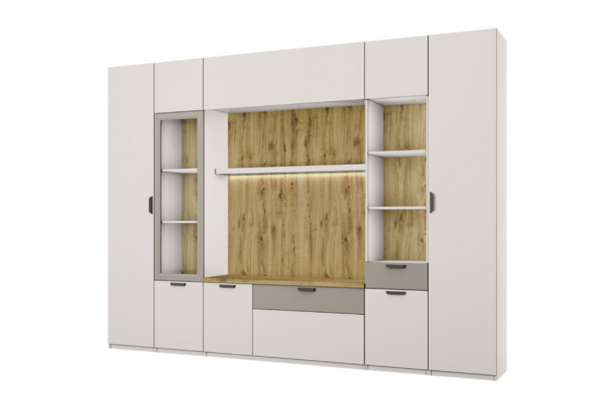 MODERN, Панель стеновая 130. Цвет ДУБ НАВАРРА