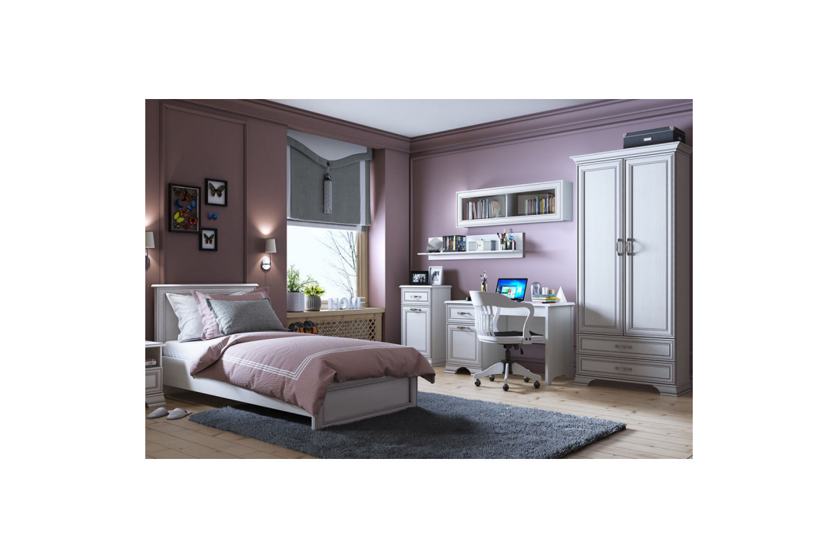 Комплект полок 2DG2S, TIFFANY, цвет вудлайн кремовый