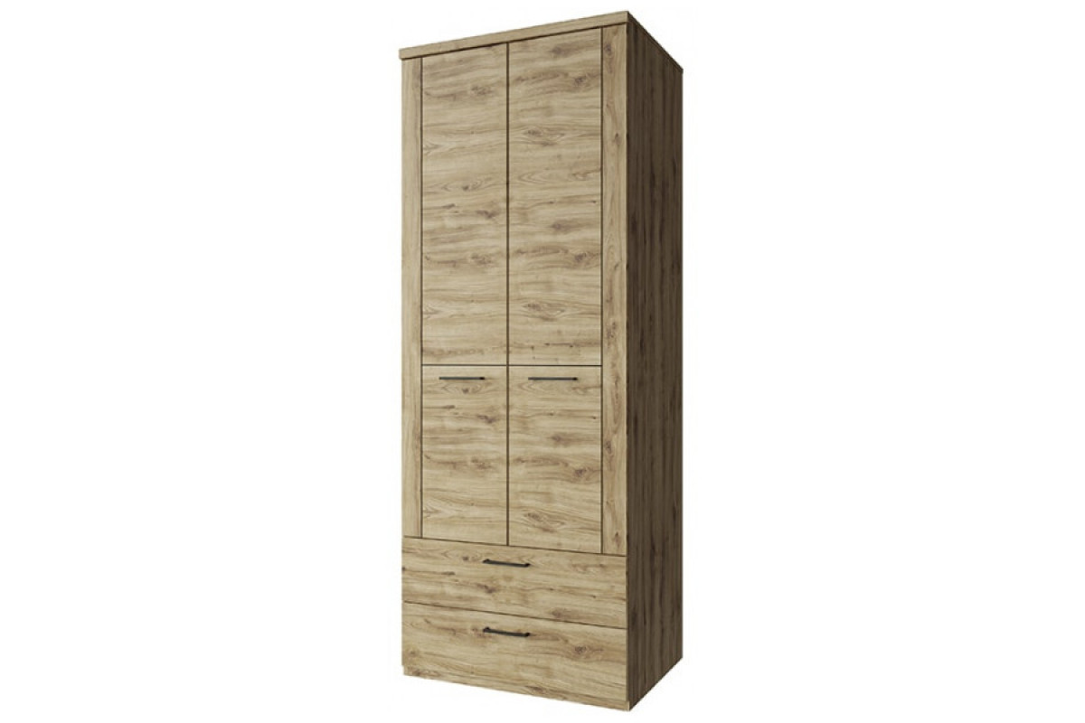 DOORSET, Шкаф 2DG2S. Цвет ДУБ НАВАРРА