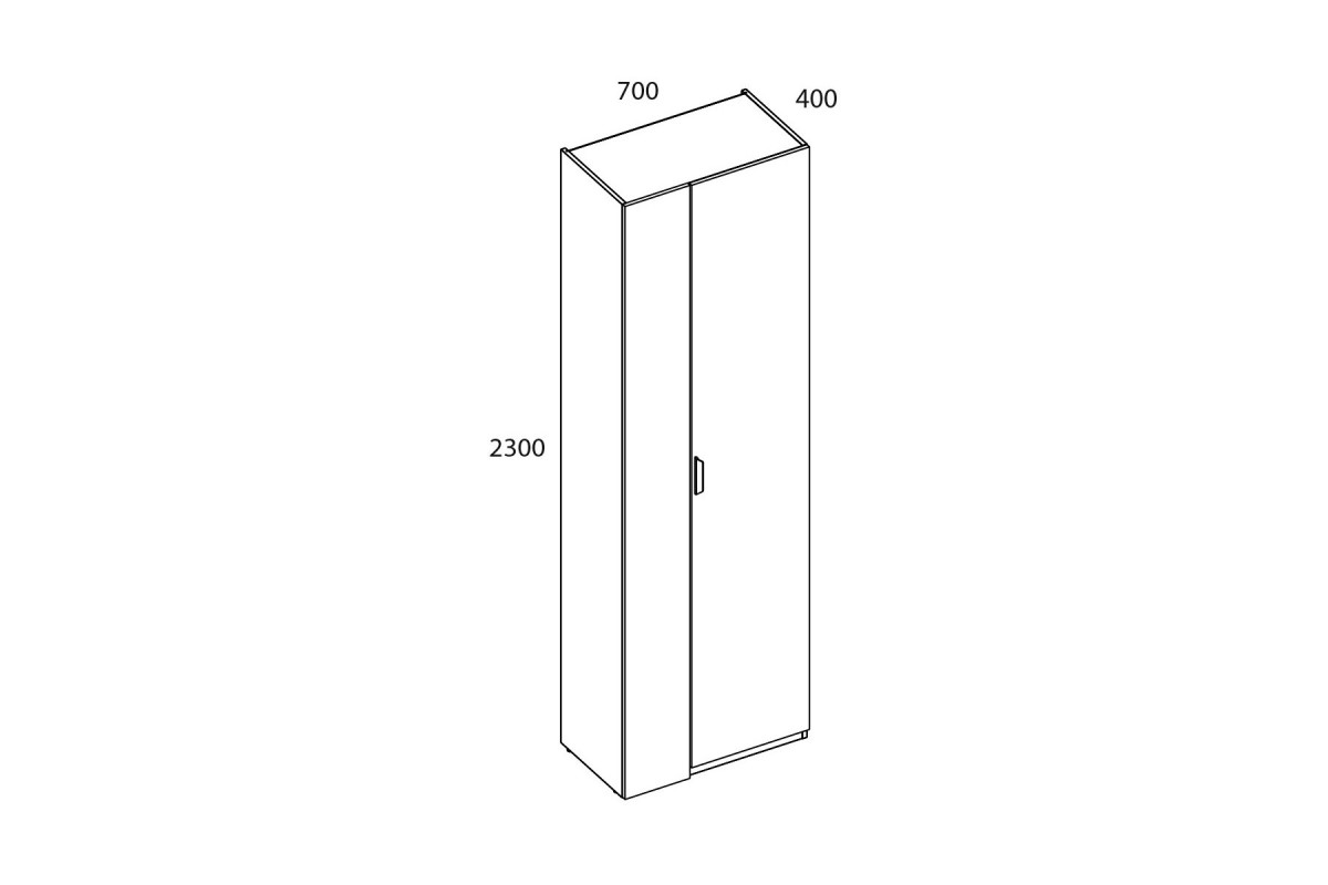 MODERN, Шкаф 1D/K70 Z. Цвет ПЕРСИДСКИЙ ЖЕМЧУГ MODERN, Шкаф 1D/K70 Z. Цвет ПЕРСИДСКИЙ ЖЕМЧУГ
