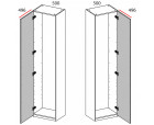 TETRA Дверь 50/211 FL. Цвет ПЕРСИДСКИЙ ЖЕМЧУГ TETRA Дверь 50/211 FL. Цвет ПЕРСИДСКИЙ ЖЕМЧУГ