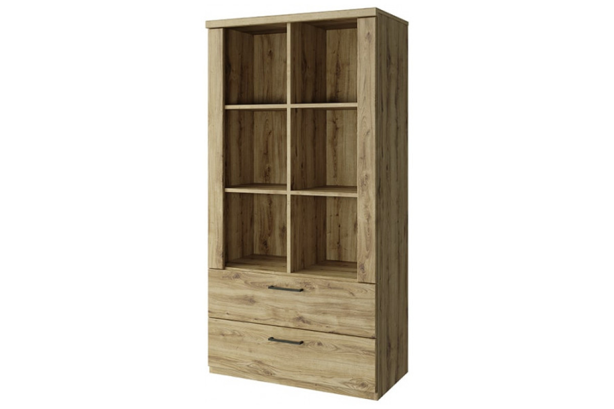 DOORSET, Шкаф открытый 2S6N. Цвет ДУБ НАВАРРА