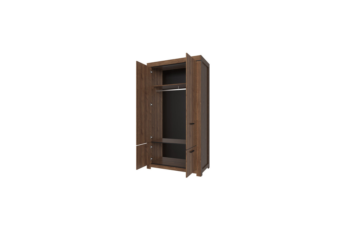 BRASS, Шкаф 4DG. Цвет ДУБ ЭКСПРЕСИВ БРОНЗОВЫЙ