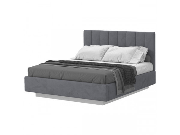 Кровать SABRINA 160 с подъемником. Цвет AOPLUSH GRAFFIT Кровать SABRINA 160 с подъемником. Цвет AOPLUSH GRAFFIT