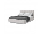 Кровать SABRINA 160 с подъемником. Цвет AOPLUSH  PEBBLE