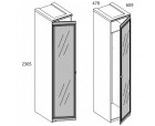 TOSCANA, Шкаф 1DG Z. Цвет ПЕРСИДСКИЙ ЖЕМЧУГ/КАНЬОН TOSCANA, Шкаф 1DG Z. Цвет ПЕРСИДСКИЙ ЖЕМЧУГ/КАНЬОН