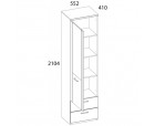 DOORSET, Шкаф 1D2S. Цвет ДУБ НАВАРРА