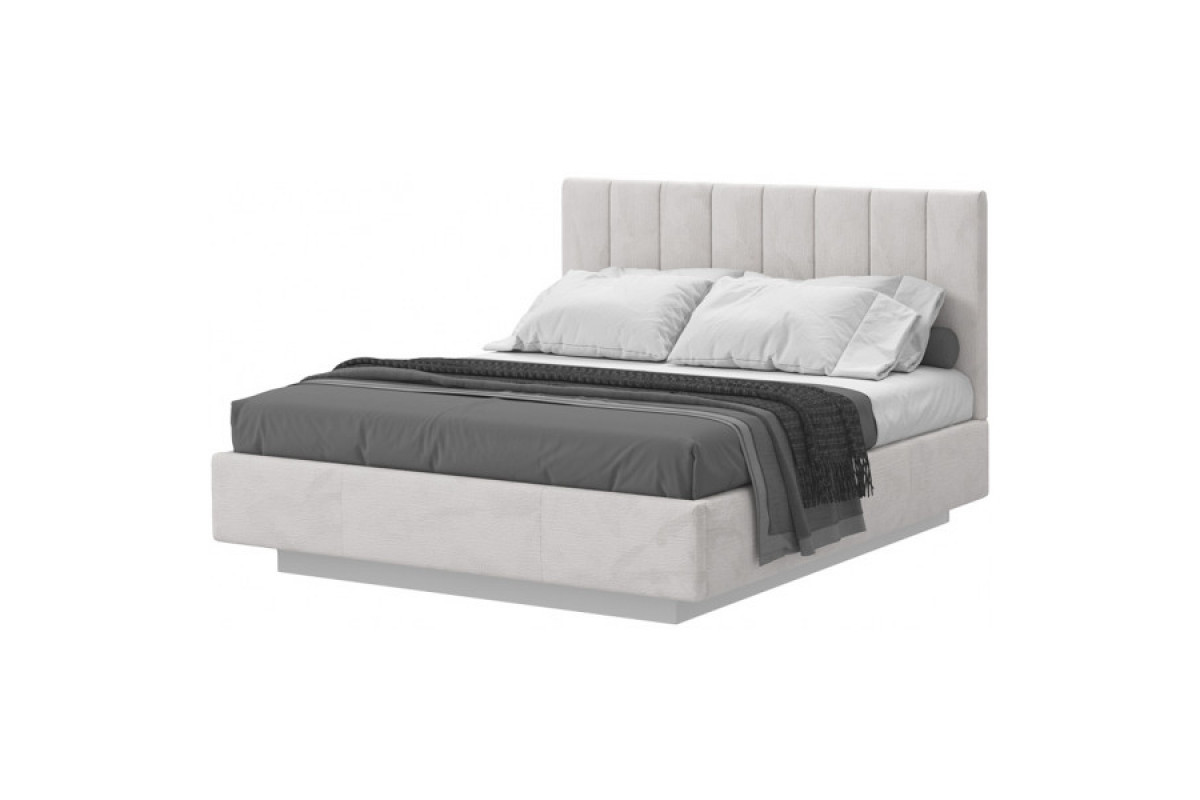 Кровать SABRINA 160 с подъемником. Цвет AOPLUSH  PEBBLE