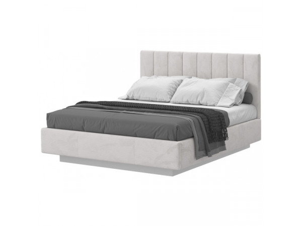 Кровать SABRINA 160 с подъемником. Цвет AOPLUSH PEBBLE Кровать SABRINA 160 с подъемником. Цвет AOPLUSH PEBBLE