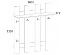 DOORSET, Вешалка 105. Цвет ДУБ НАВАРРА DOORSET, Вешалка 105. Цвет ДУБ НАВАРРА