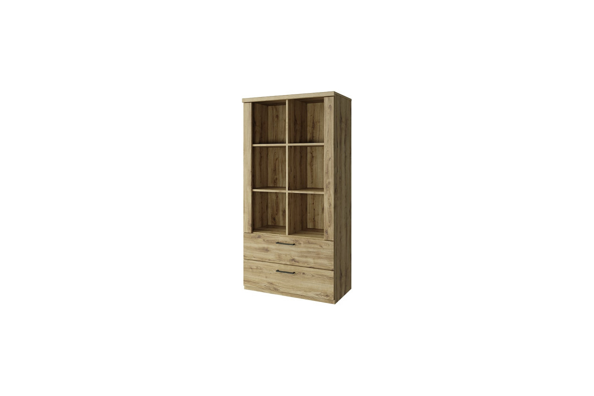 DOORSET, Шкаф открытый 2S6N. Цвет ДУБ НАВАРРА