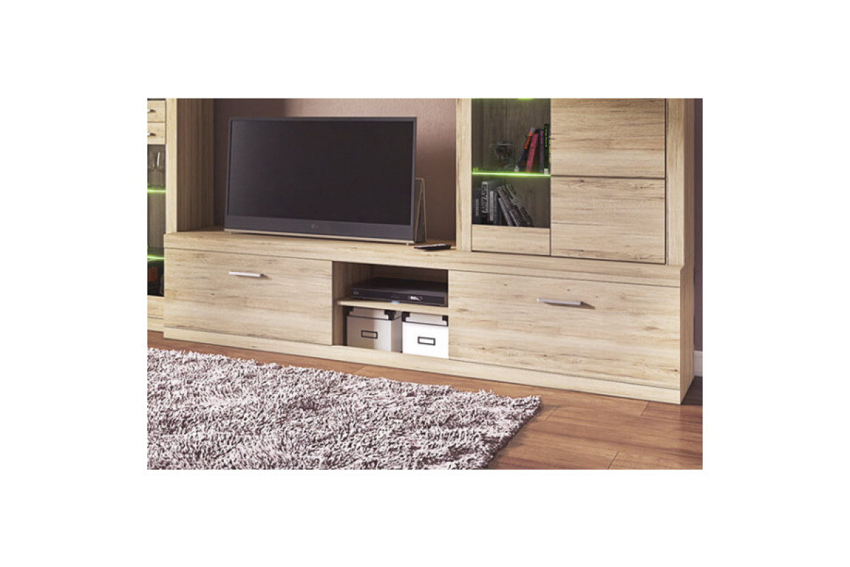 Тумба RTV 2S2NB, OSKAR , цвет дуб Санремо