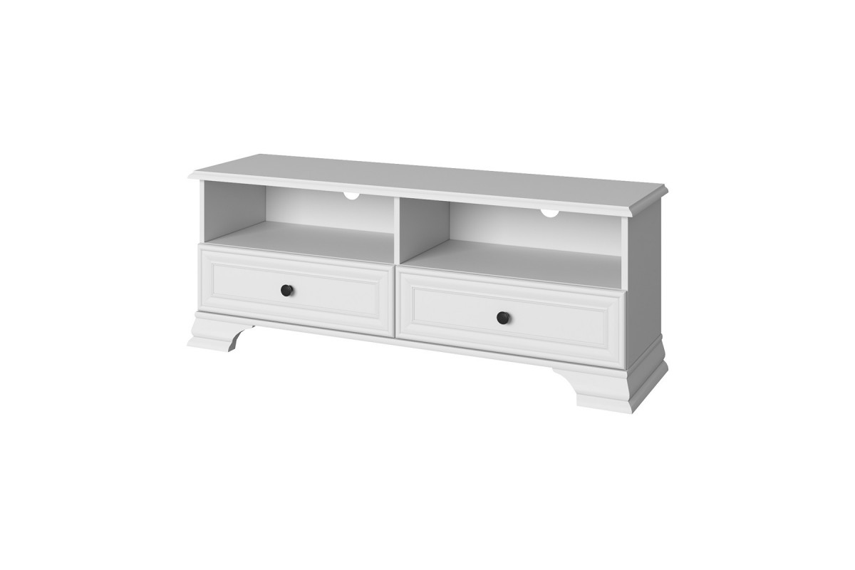 TIFFANY, Тумба RTV 2S2N. Цвет БЕЛЫЙ