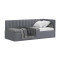 Кровать SINGLE 90 угловая с подъемником. Цвет AOPLUSH  GRAFFIT