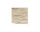Тумба 1D4S, OSKAR , цвет дуб Санремо