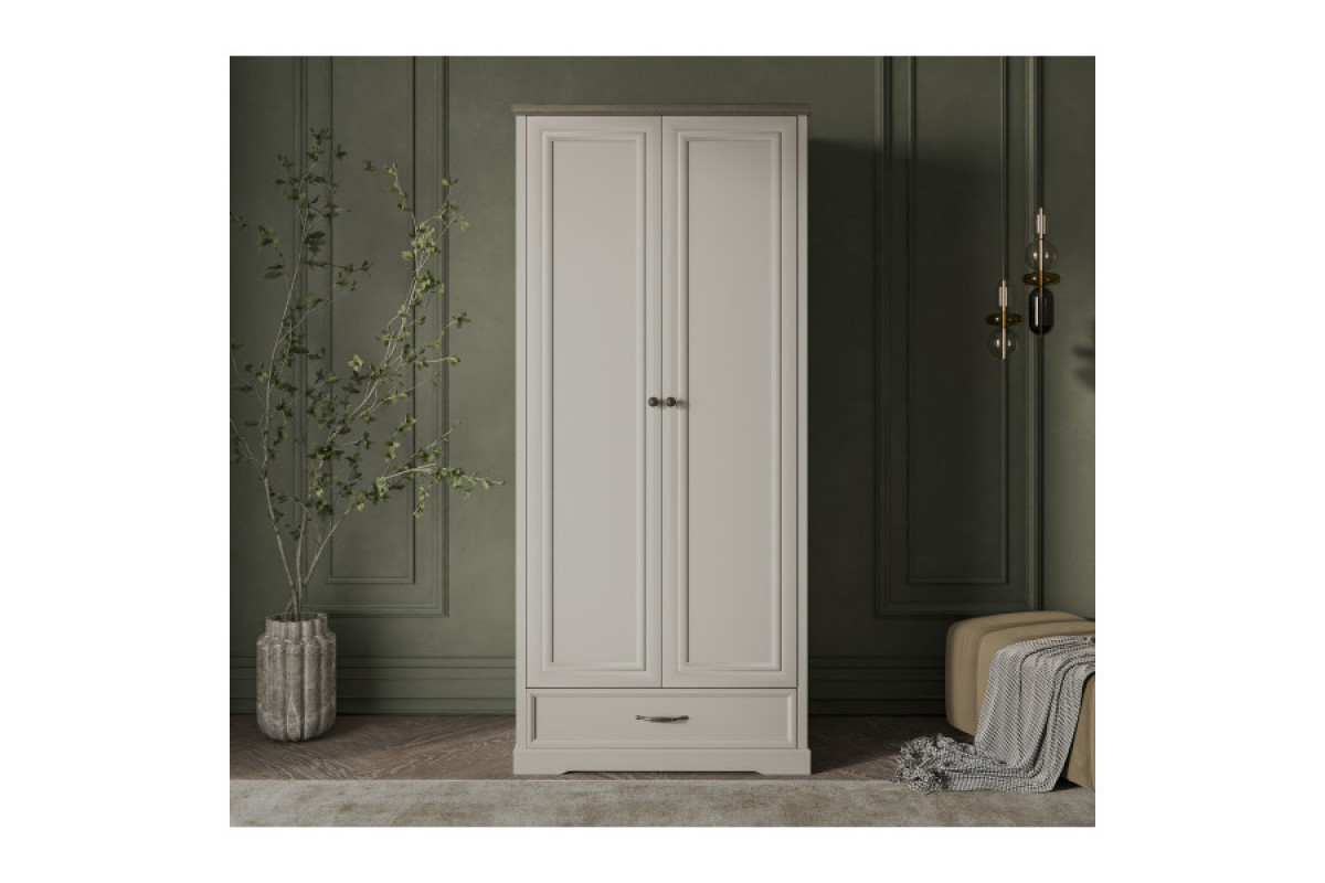 TOSCANA NEW, Шкаф 2DG1S. Цвет ПЕРСИДСКИЙ ЖЕМЧУГ/КАНЬОН TOSCANA NEW, Шкаф 2DG1S. Цвет ПЕРСИДСКИЙ ЖЕМЧУГ/КАНЬОН