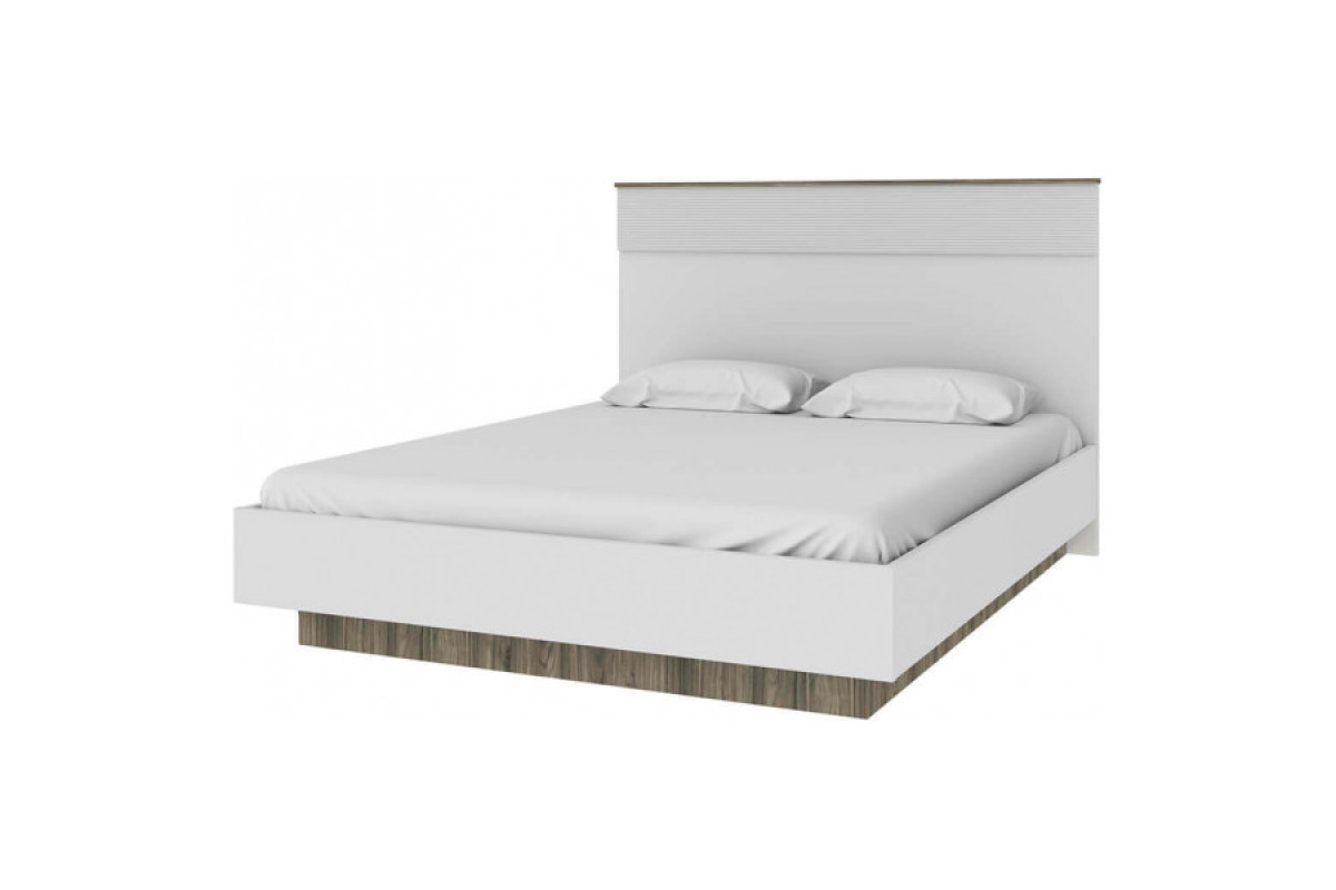 SIMPLE, Кровать 160 с подъемником. Цвет БЕЛЫЙ / МОНТЕ / ДЖЕЛАТО SIMPLE, Кровать 160 с подъемником. Цвет БЕЛЫЙ / МОНТЕ / ДЖЕЛАТО