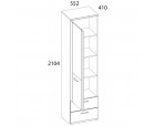 DOORSET, Шкаф 1D2S. Цвет ДУБ НАВАРРА