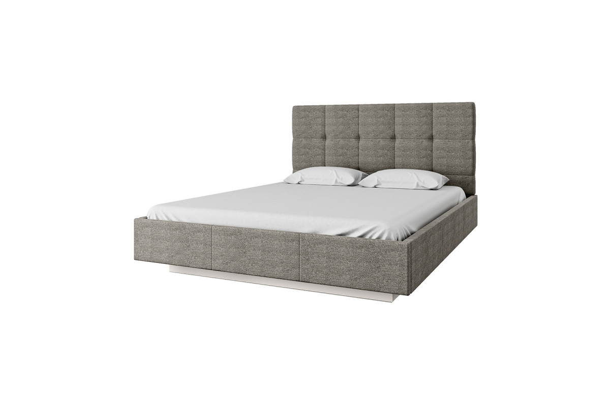 MODERN, Кровать 160 М с подъемником. Цвет ПЕРС ЖЕМЧУГ/LOFT GREY