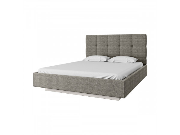 MODERN, Кровать 160 М с подъемником. Цвет ПЕРС ЖЕМЧУГ/LOFT GREY