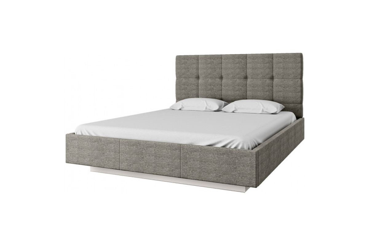 MODERN, Кровать 160 М с подъемником. Цвет ПЕРС ЖЕМЧУГ/LOFT GREY