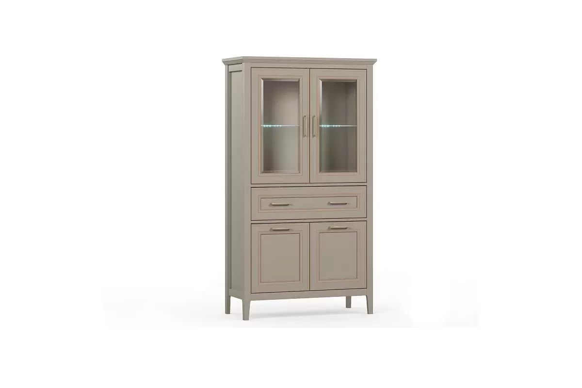Шкаф-витрина Классик REG2W2D1S/170 Шкаф-витрина Классик REG2W2D1S/170