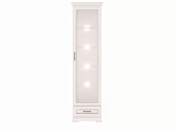 Шкаф-витрина Флоренция REG1W1SZK с подсветкой