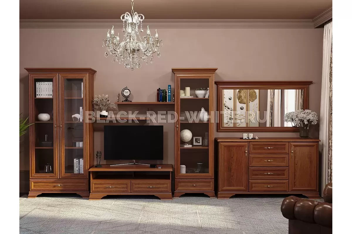 Гостиная Кентаки каштан 8