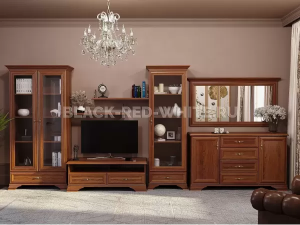 Гостиная Кентаки каштан 8