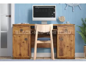 Стол письменный Индиана JBIU2D2S дуб саттер