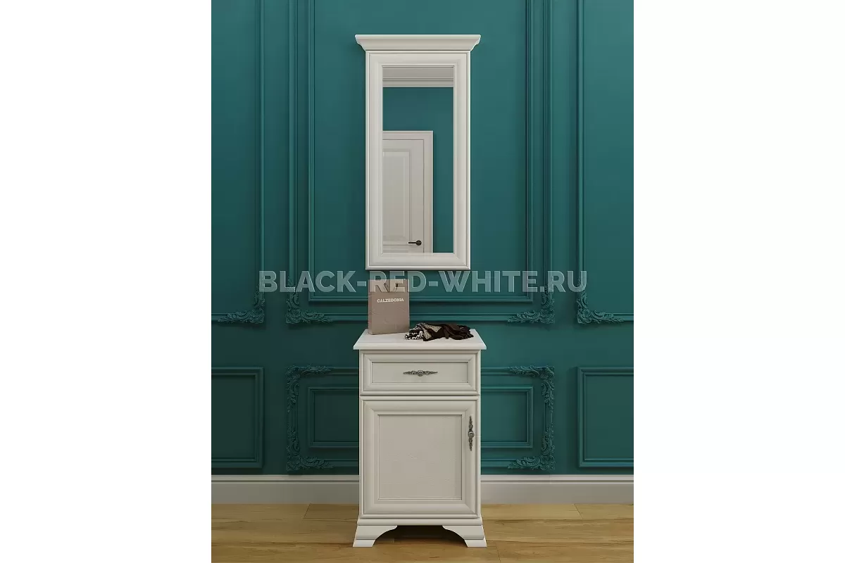 Тумба Кентаки KOM1D1S/L белый