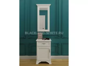 Тумба Кентаки KOM1D1S/L белый