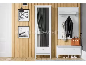 Шкаф Ева (Хельга) SZF1W1S/60 белый