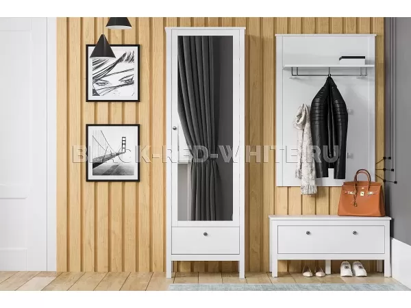 Шкаф Ева (Хельга) SZF1W1S/60 белый