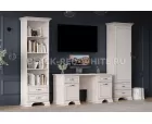 Шкаф 1-створчатый Тиффани 1D2S вудлайн кремовый Шкаф 1-створчатый Тиффани 1D2S вудлайн кремовый
