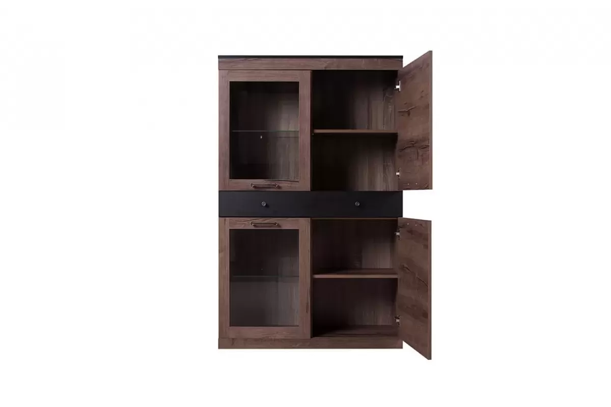 Шкаф с витриной Джаггер 2V2D1S Шкаф с витриной Джаггер 2V2D1S