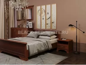Кровать Кентаки LOZ/160x200 каштан Кровать Кентаки LOZ/160x200 каштан