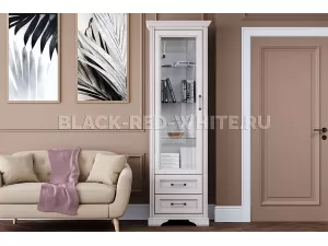 Шкаф-витрина Стилиус REG1W2S (Лиственница сибирская)