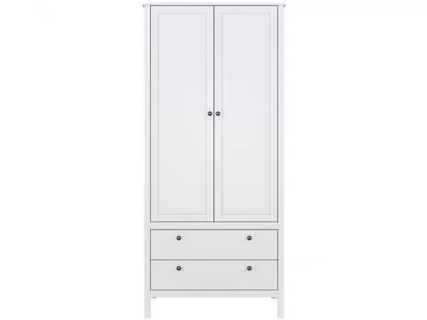 Шкаф Ева (Хельга) SZF2D2S/90 белый