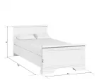 Кровать Кентаки LOZ/90x200 белый Кровать Кентаки LOZ/90x200 белый