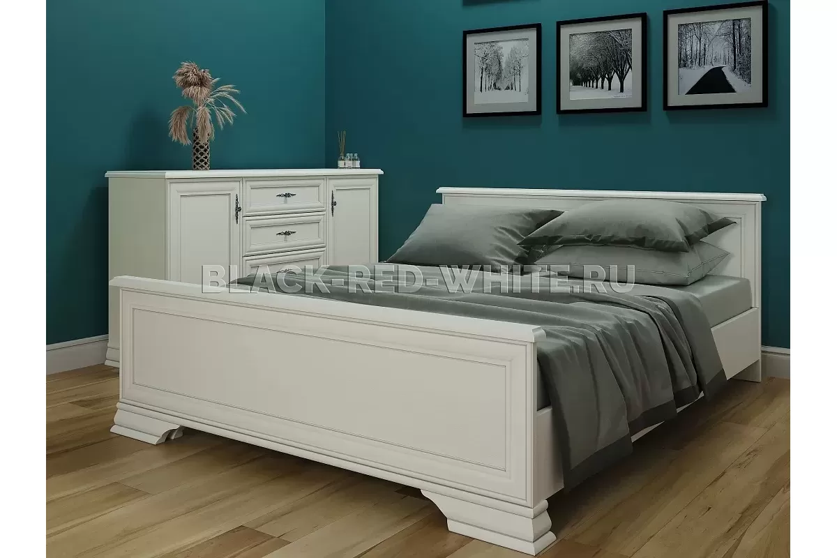 Кровать Кентаки LOZ160х200 с подъемным механизмом белый
