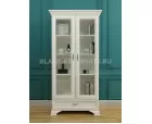Шкаф с витриной Кентаки REG2W1S белый