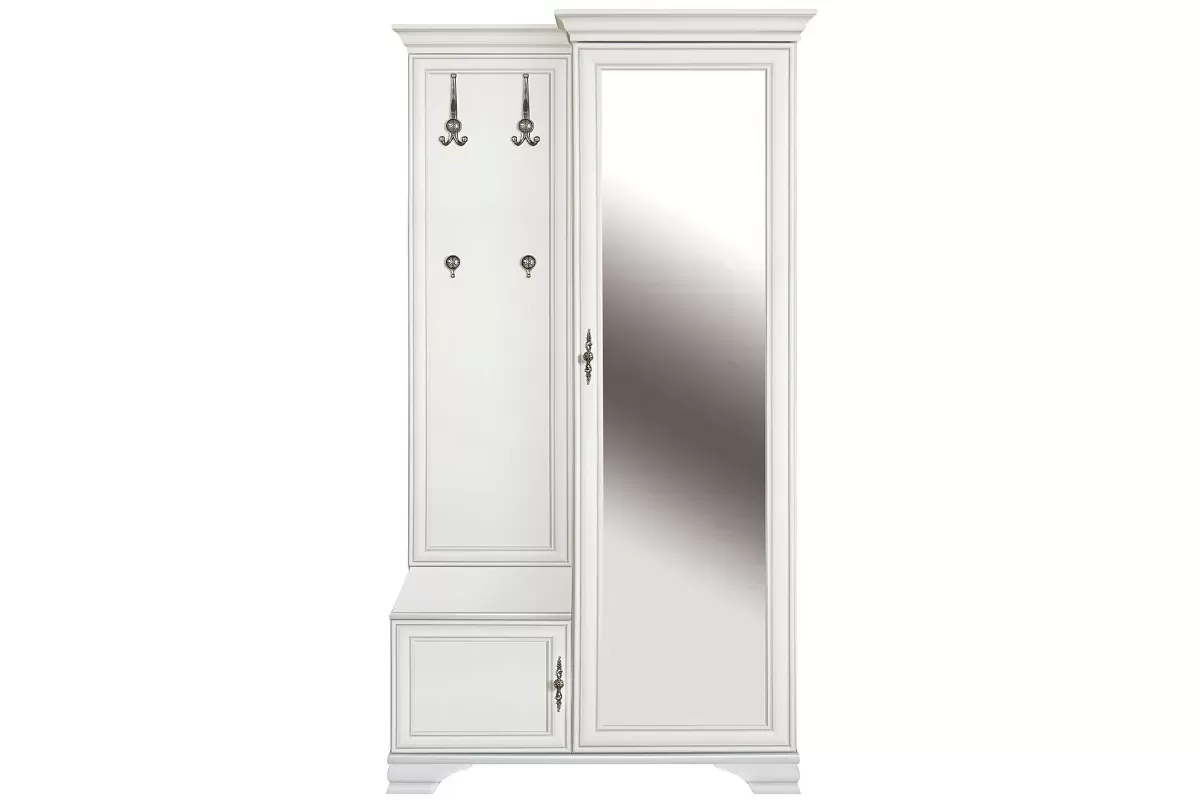 Шкаф с вешалкой Кентаки PPK/110P белый