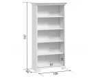 Шкаф Кентаки REG/90 белый