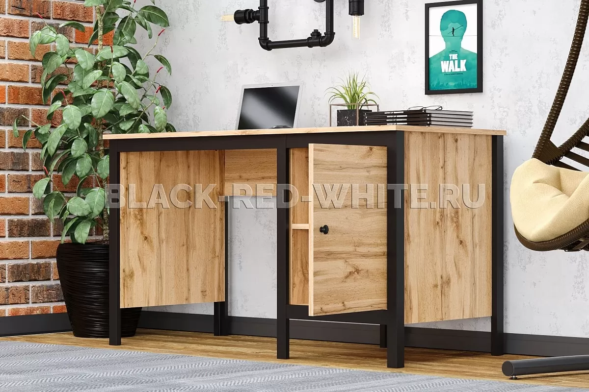 Стол письменный Лофт BIU/130 Стол письменный Лофт BIU/130