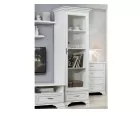 Шкаф-витрина Кентаки REG1W1S белый Шкаф-витрина Кентаки REG1W1S белый