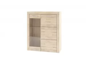 Шкаф с витриной Оскар 1V1D