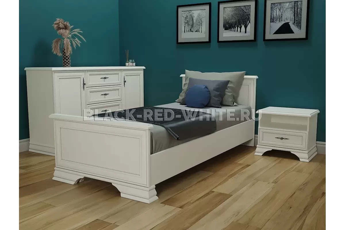 Кровать Кентаки LOZ/90x200 белый Кровать Кентаки LOZ/90x200 белый
