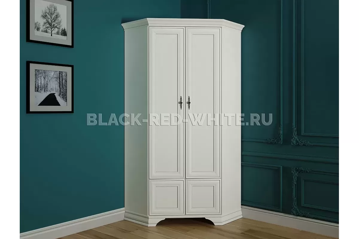Шкаф угловой Кентаки SZFN2D белый Шкаф угловой Кентаки SZFN2D белый